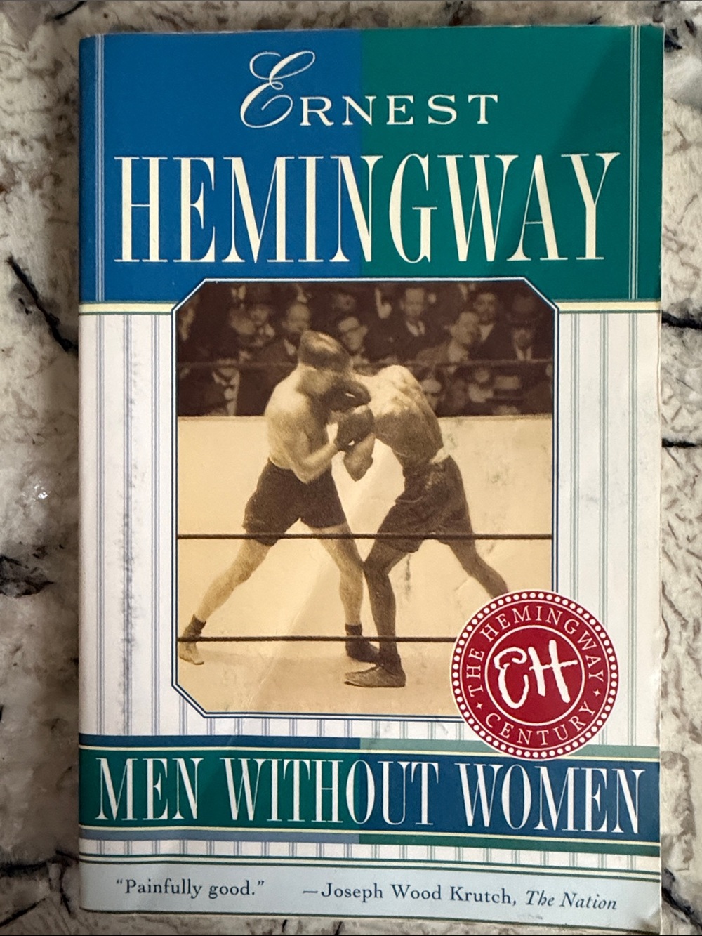 Ernest Hemingway Men Without Women - Teal/Blue Classic Paperback